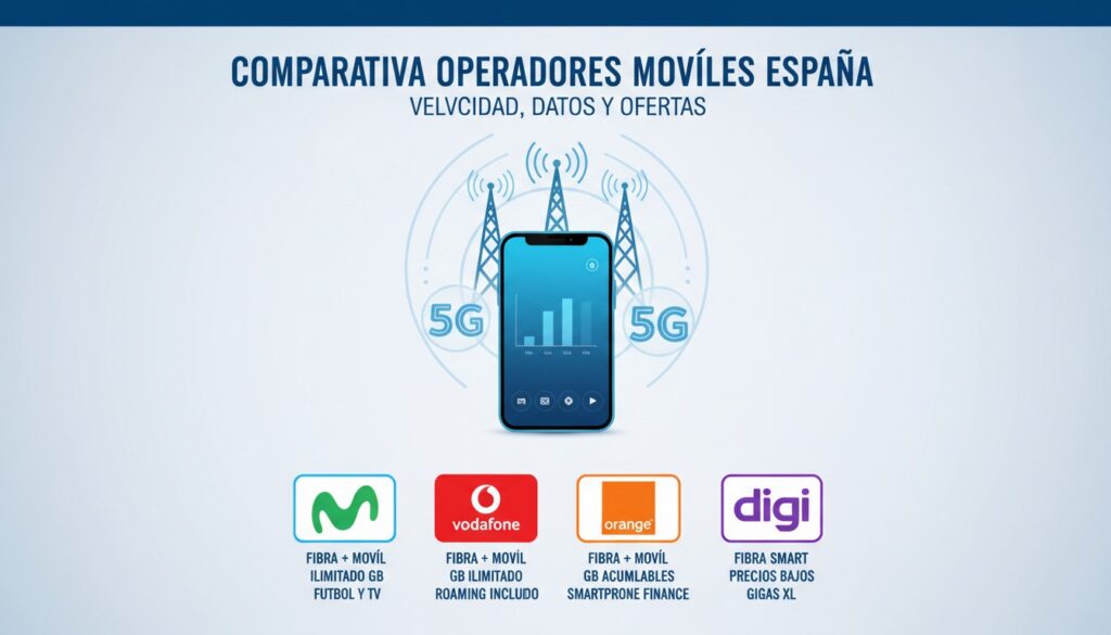 Los Mejores Operadores Móviles de España en 2024: Comparativa Completa